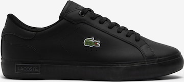 LACOSTE Sneaker low i sort: forside