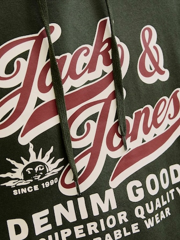 JACK & JONES Sweatshirt in Groen