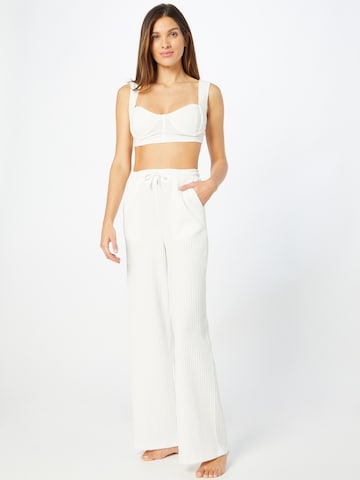 Misspap - Soutien Bustier Conjuntos de lingerie em branco: frente