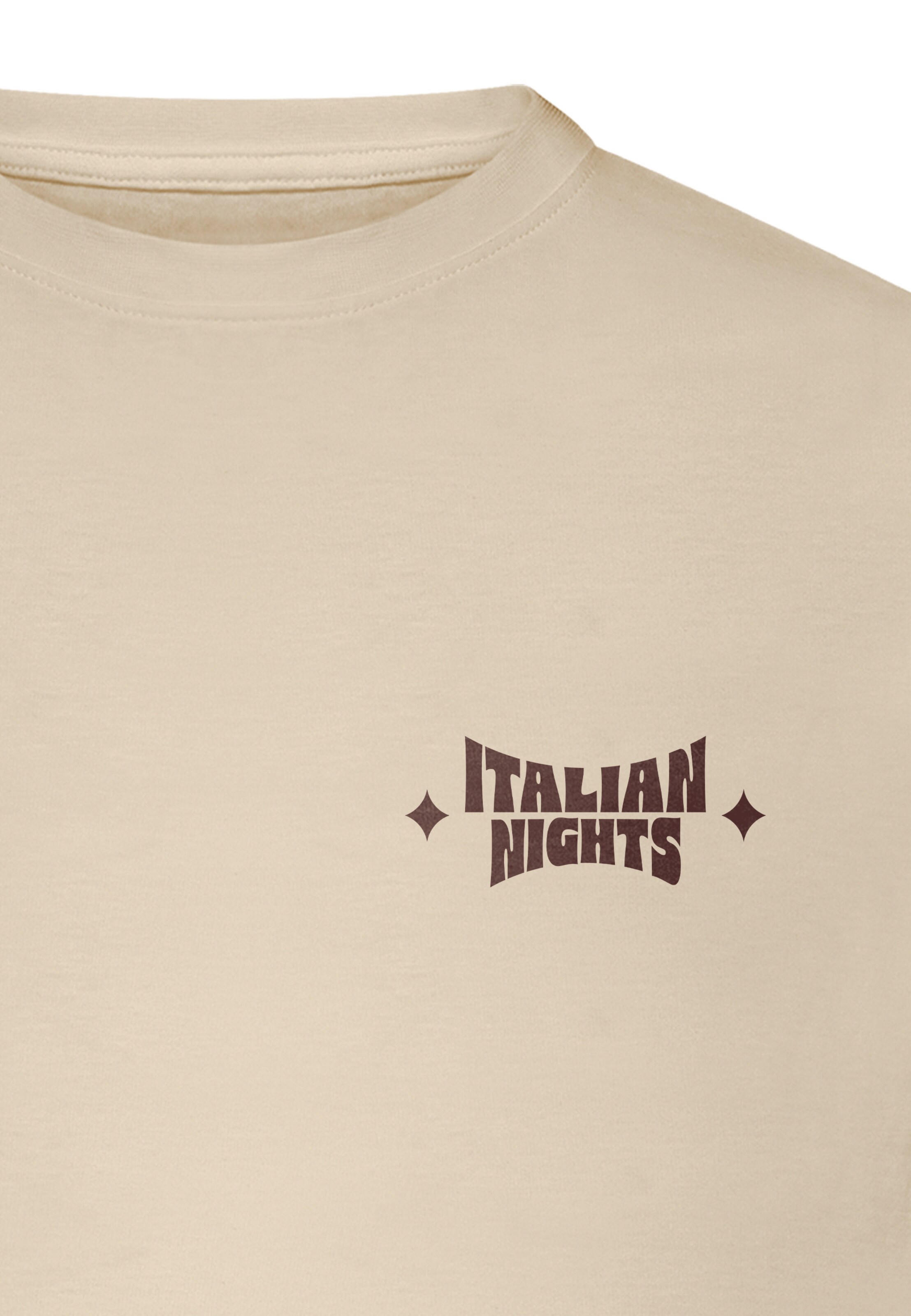 Maglietta 'Italian Nights' di Mister Tee in bianco