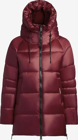 khujo Kurtka zimowa 'Cara' w kolorze czerwony: przód
