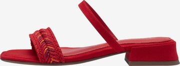 Mule TAMARIS en rouge