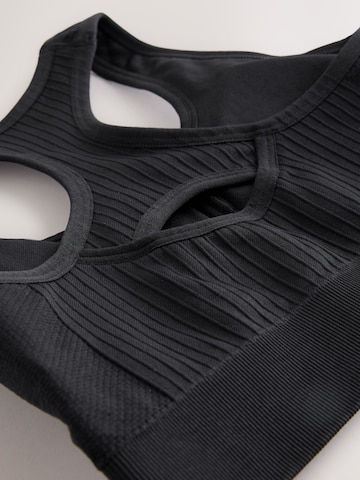 Bustier Soutien-gorge de sport Next en noir