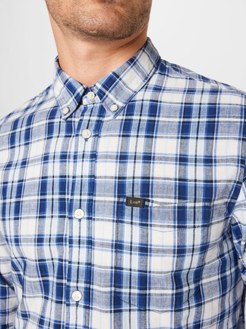 Lee Regular fit Button Up Shirt in Blue