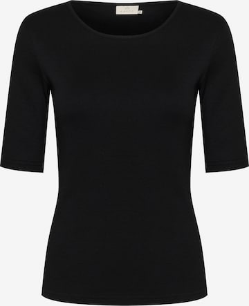 T-shirt 'Carna' Kaffe en noir : devant