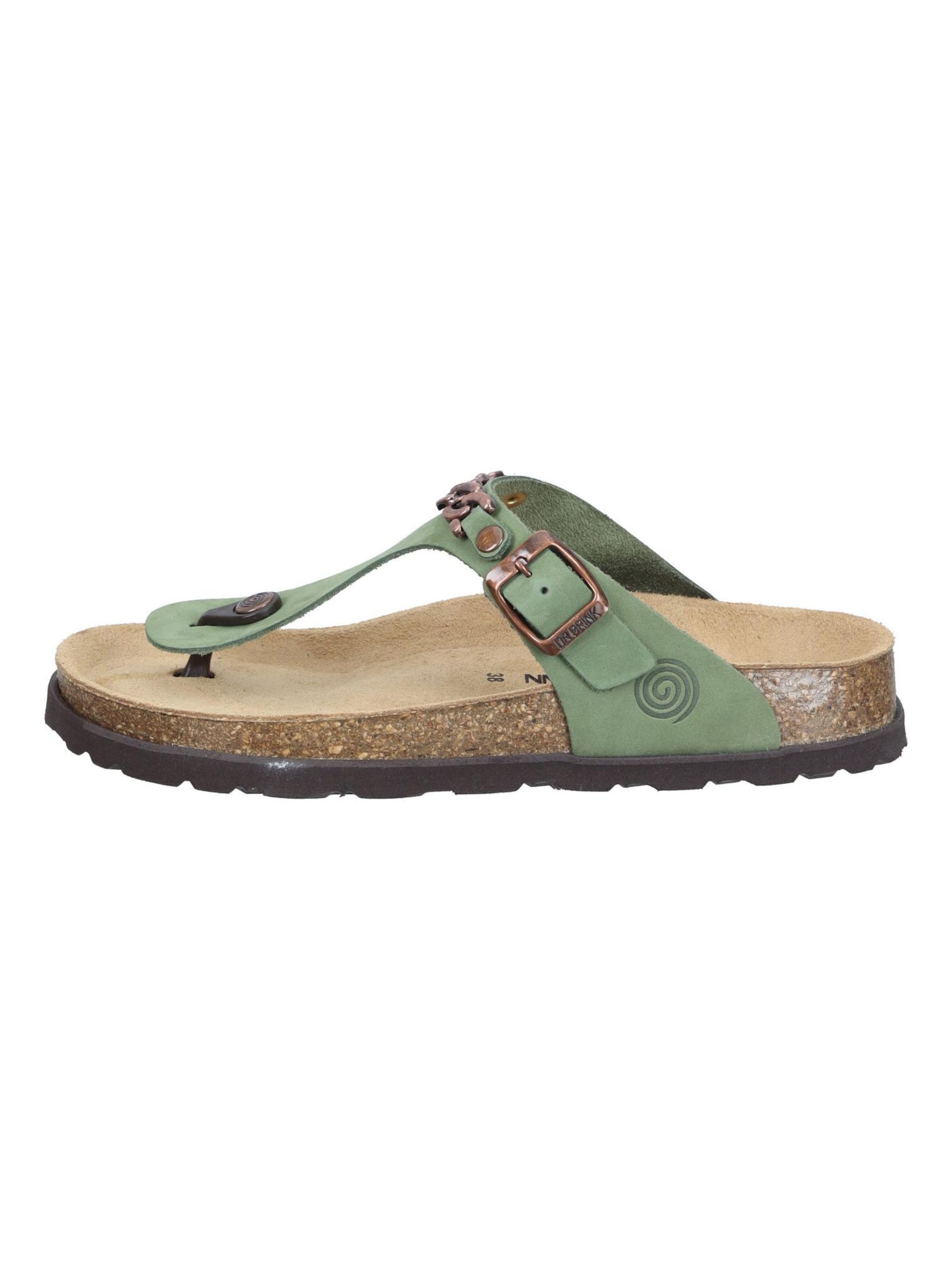 DR. BRINKMANN Mules 'PEGO' in Green