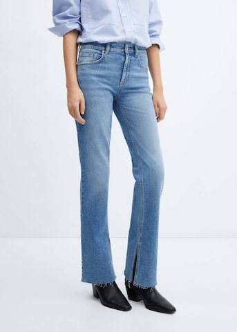 MANGO Regular Jeans 'Elle' in Blue: front