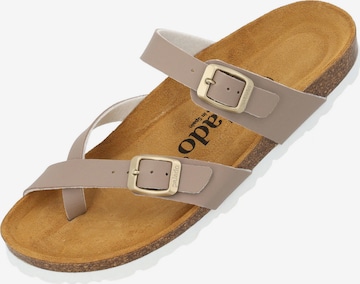 Palado Mules 'Cres ' in Beige: front