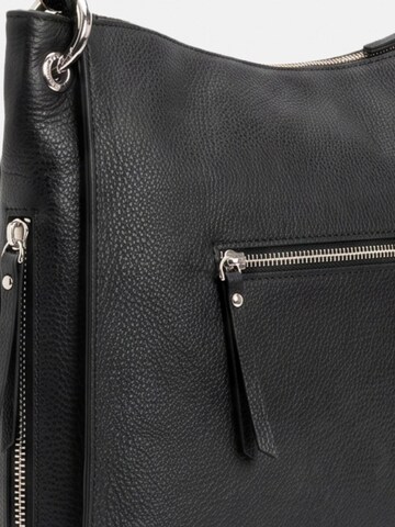 Borsa a spalla 'Borsa a Spalla Pelle Genuina Virginia Rhinè 40x33 cm' di Virginia Rhinè in nero