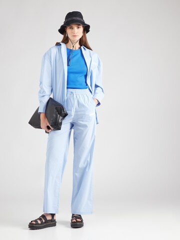 Regular Pantalon 'EVA' Pegador en bleu