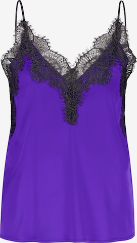 TAIFUN - Top em roxo: frente