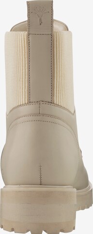 JOOP! Lace-Up Ankle Boots in Beige