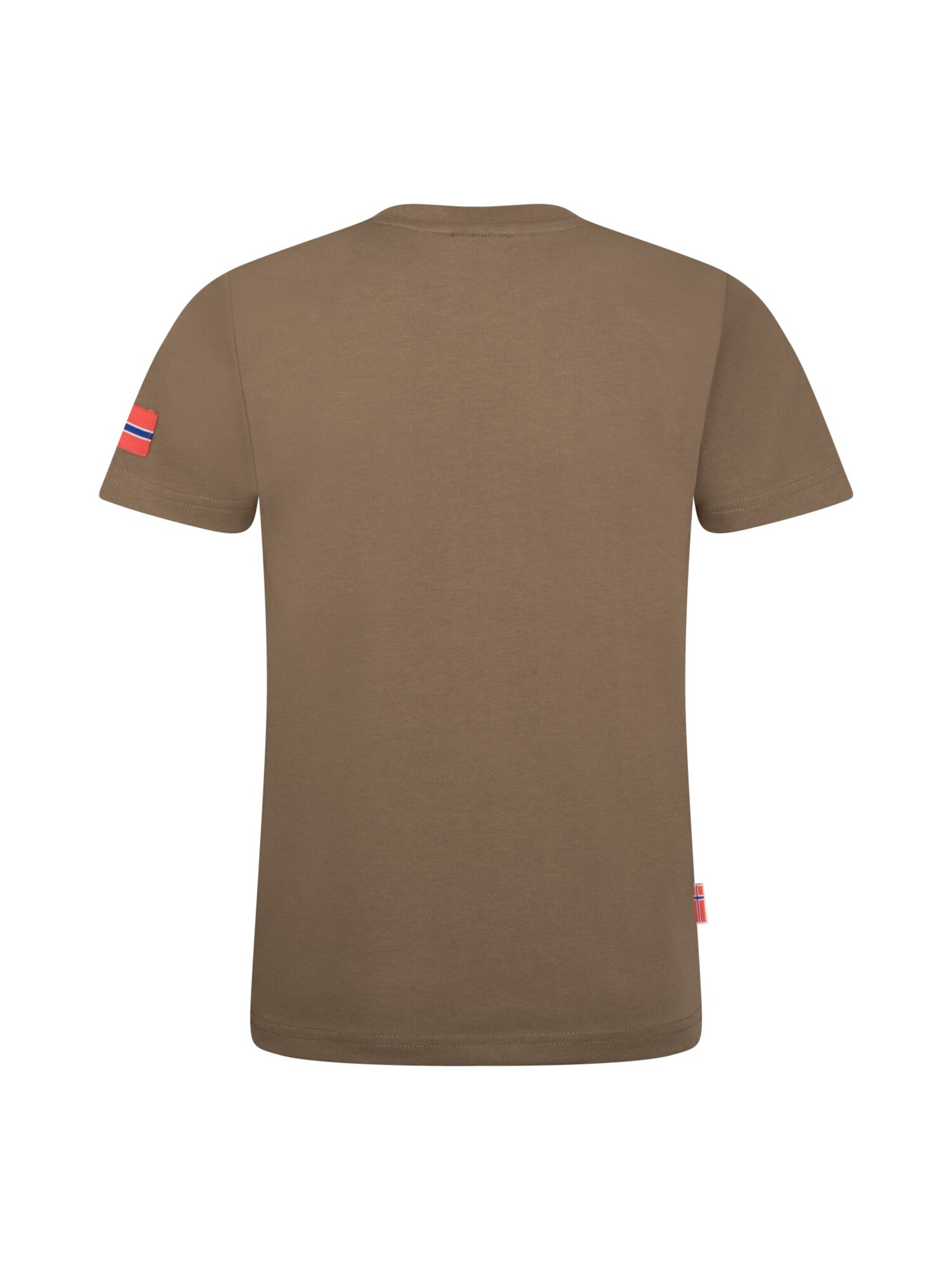 TROLLKIDS Funktionsshirt‌‌‌‌‌‌‌ in Braun