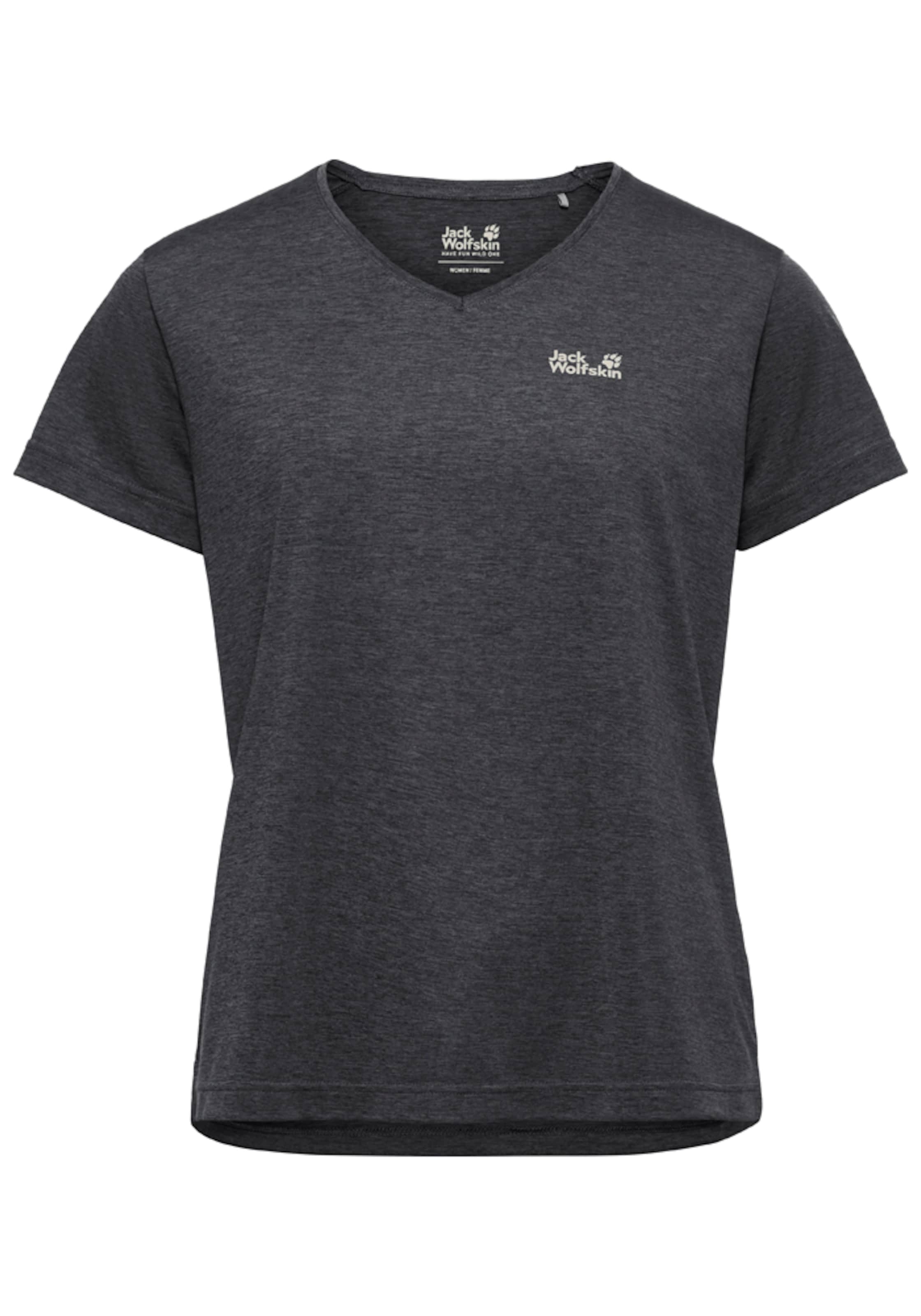 JACK WOLFSKIN Performance Shirt in Blue: front