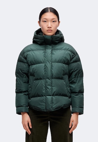 Weekend Max Mara Talvejope 'LUSSO', värv roheline: eest vaates