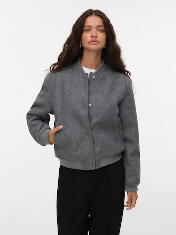 VERO MODA Prechodná bunda 'VMFORTUNE' - Sivá: predná strana