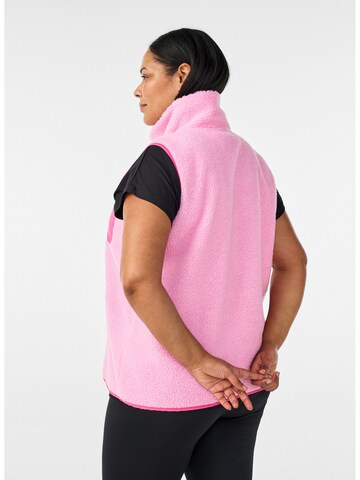 Gilet 'Aophenia' di Active by Zizzi in rosa