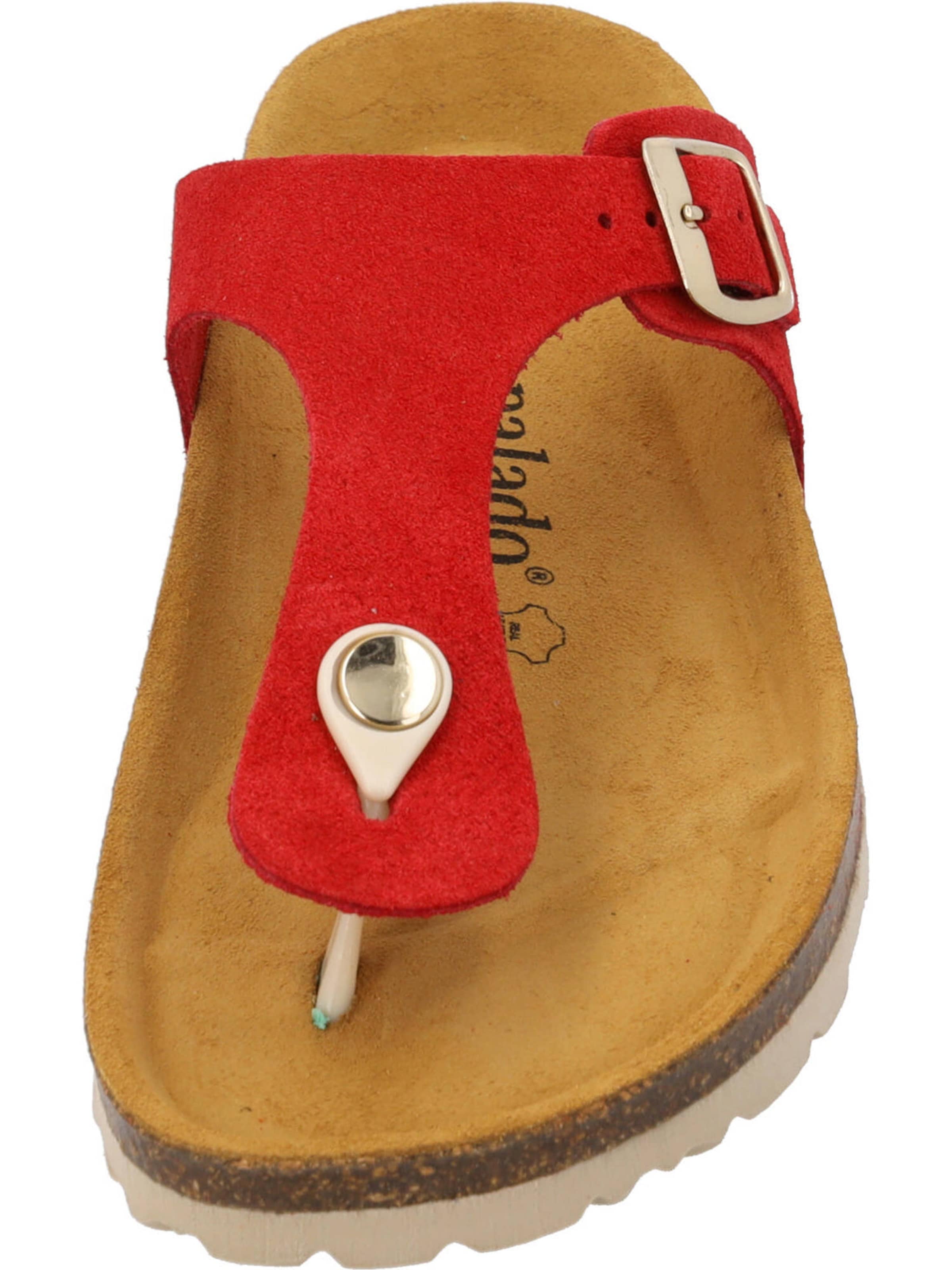 Palado T-bar sandals 'Kos' in Red