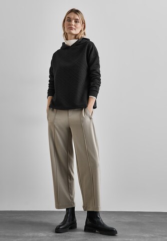 STREET ONE Sweatshirt in Black