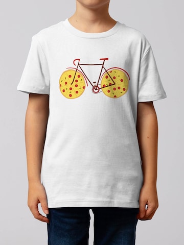 T-Shirt watabout.kids en blanc : devant
