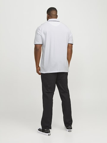 Jack & Jones Plus Shirt 'JJEPaulos' in White