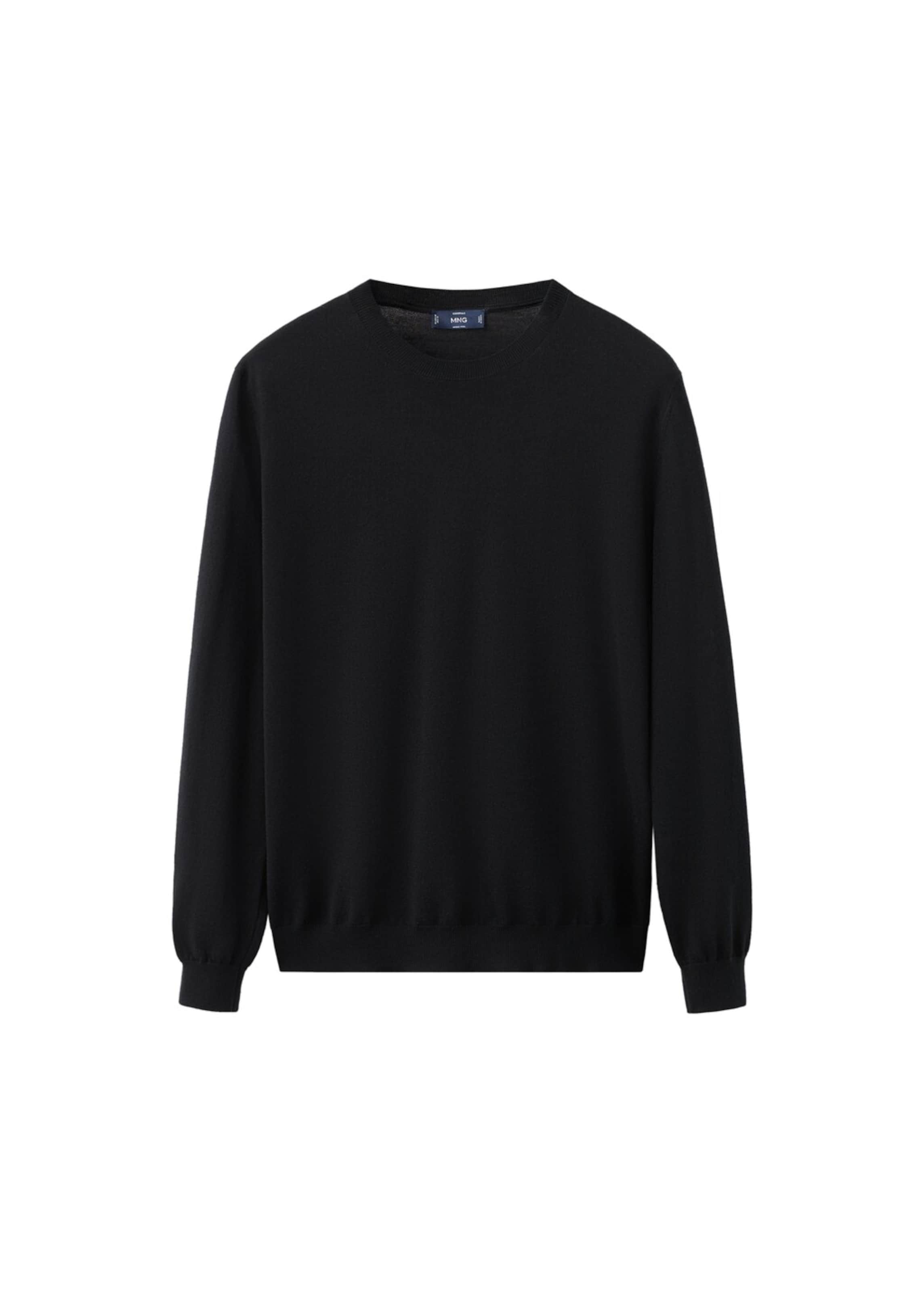 MANGO MAN Sweater 'Willy' in Black: front