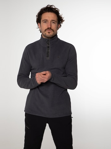 PROTEST Sports sweatshirt 'PERFECTO' in Grey: front