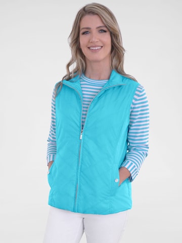 Navigazione Bodywarmer in Blauw: voorkant