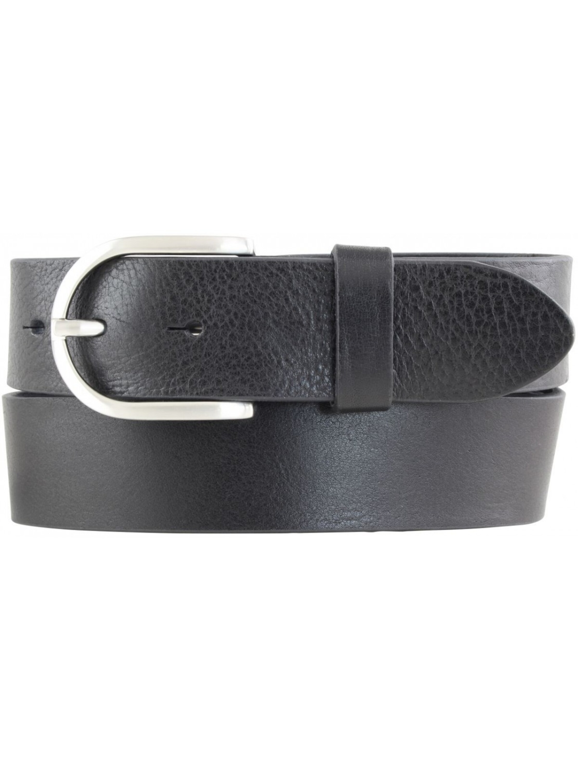 BELTINGER Gürtel 'Viterbo'‌‌‌ in Schwarz: Vorderseite