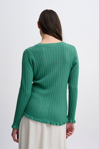 Atelier Rêve Knit Cardigan 'Irfantino' in Green