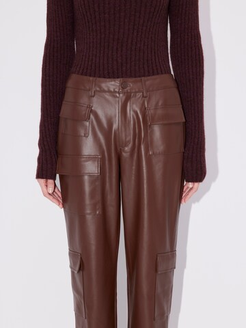 LeGer by Lena Gercke Regular Cargo Pants 'Giana' in Brown