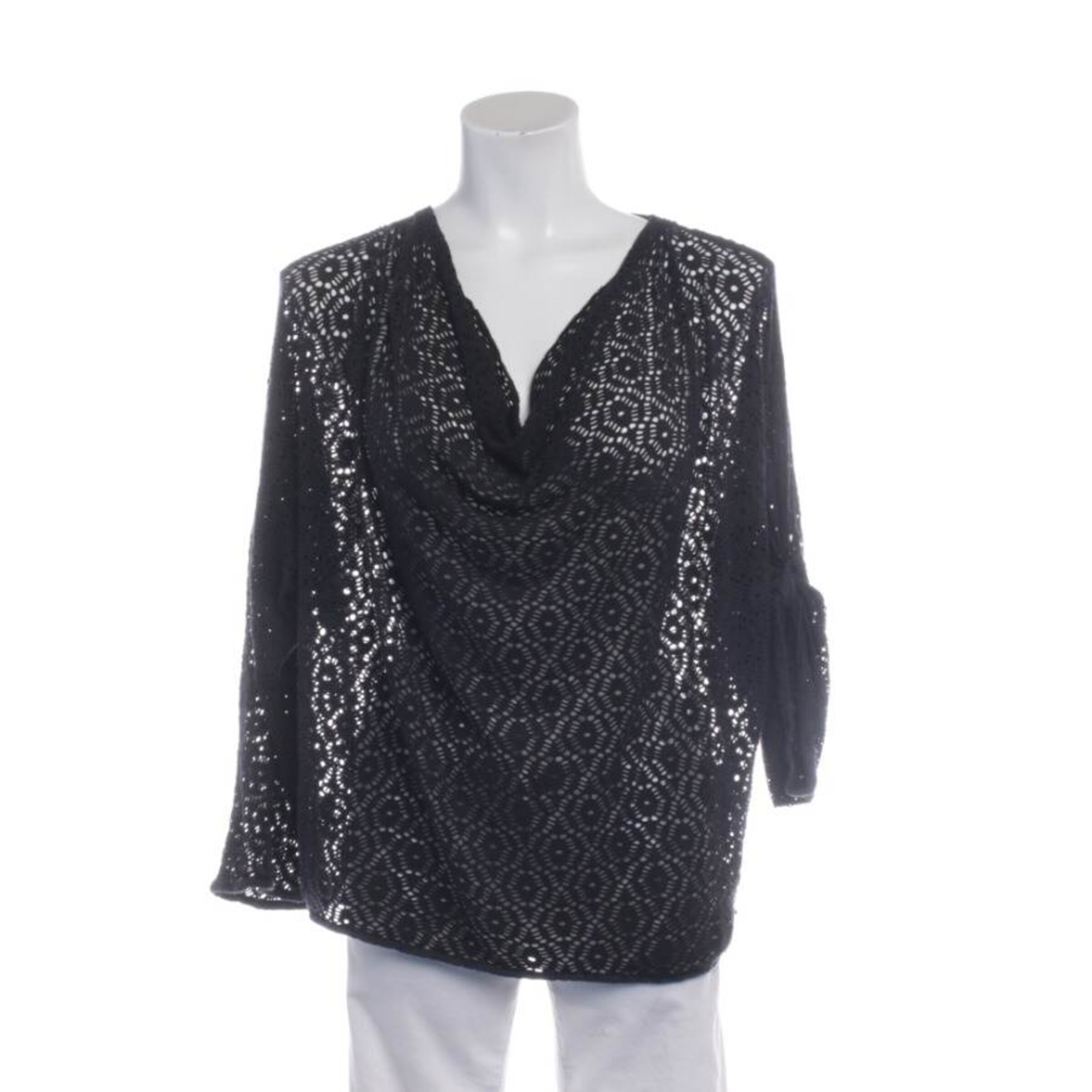 Calvin Klein Pullover / Strickjacke S in Schwarz: Vorderseite