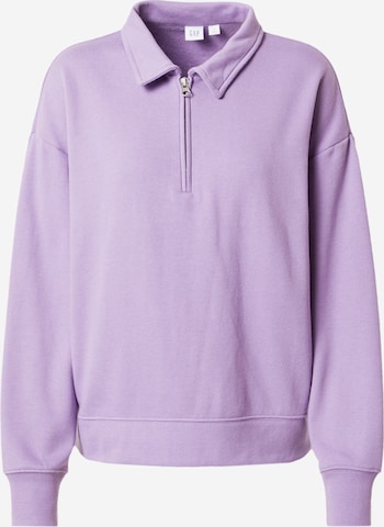 GAP Sweatshirt in Purple: front