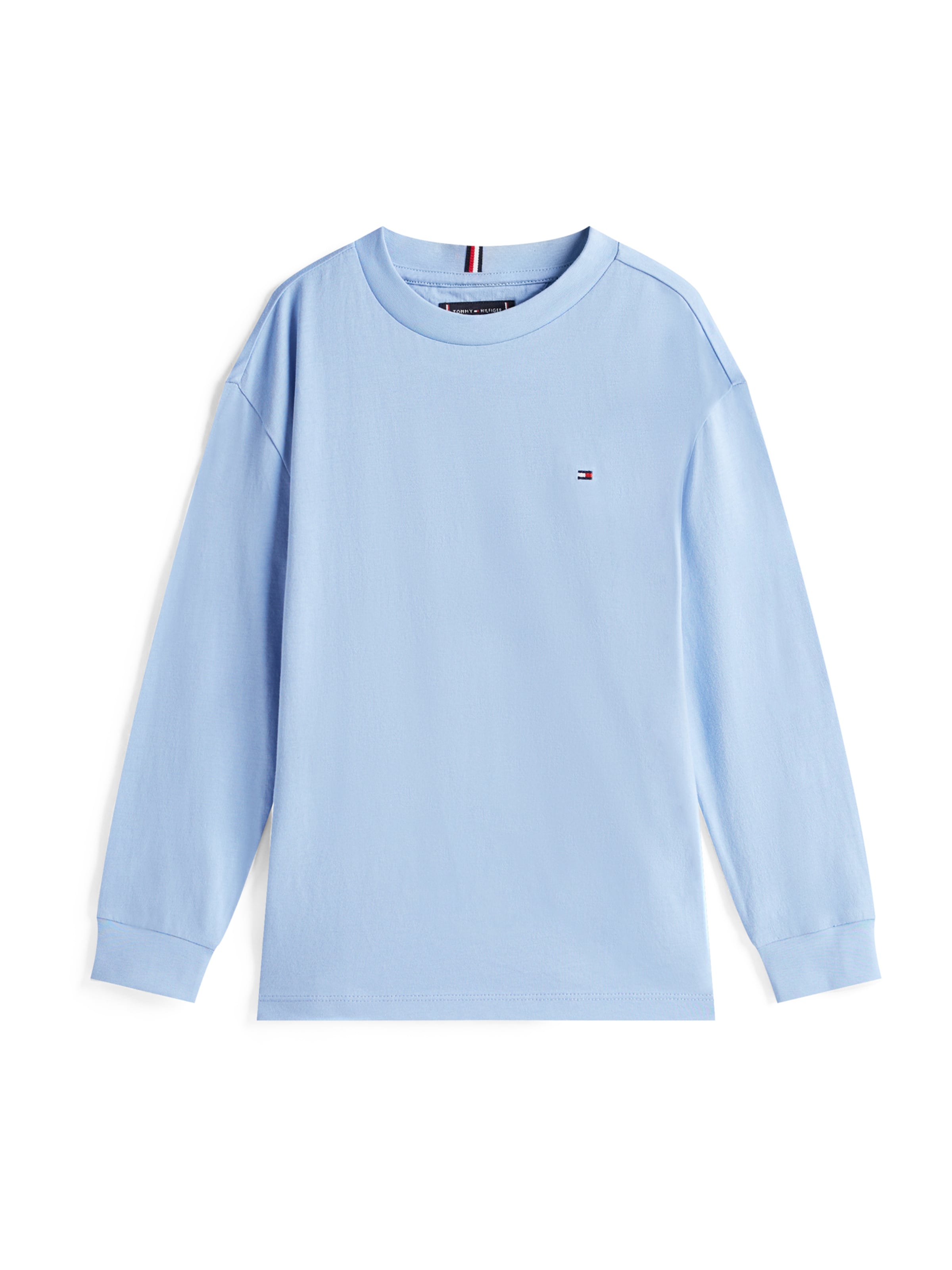 TOMMY HILFIGER - Camisola 'ESSENTIAL' em azul: frente