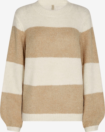 Pullover 'Gunna 5' di Soyaconcept in beige: frontale