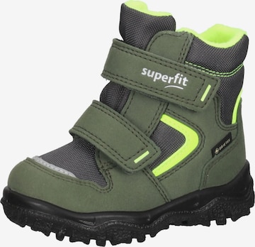 SUPERFIT Snow Boots 'Husky' in Green: front