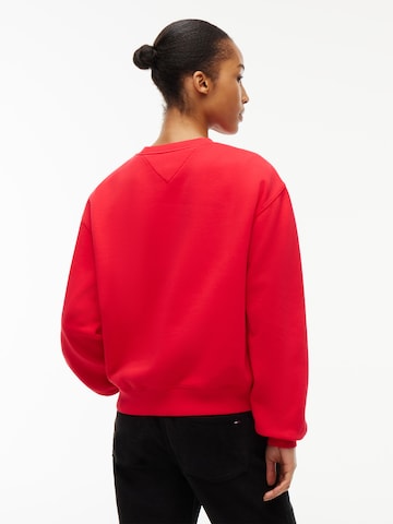 Tommy Jeans Collegepaita värissä punainen