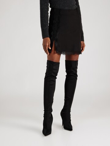 Monki Skirt in Black: front