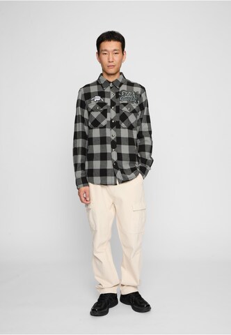 Regular fit Camicia 'Ozzy' di Brandit in nero
