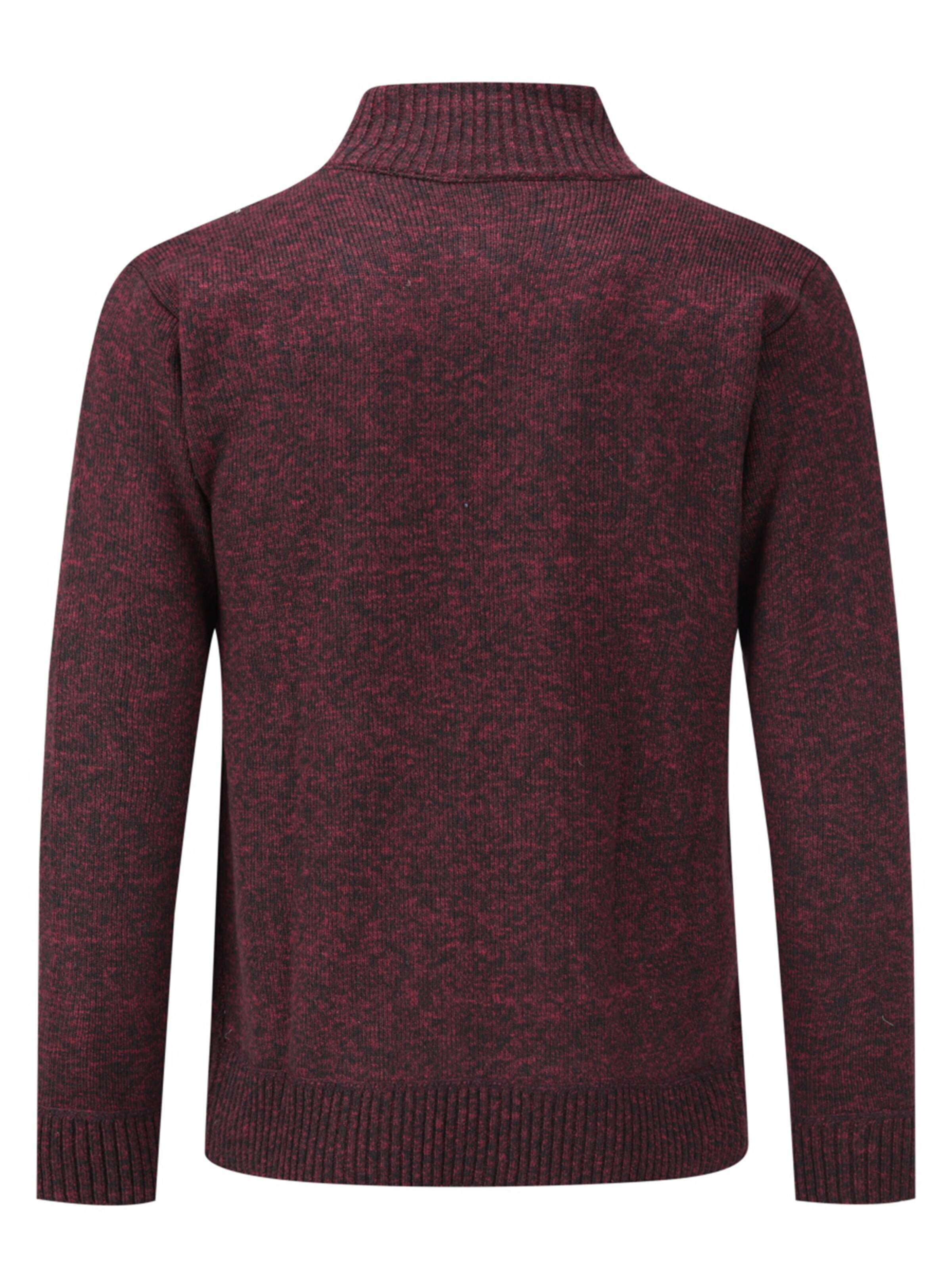 YOUTHUP Strickjacke 'Wertigkeit'‌‌ in Rot
