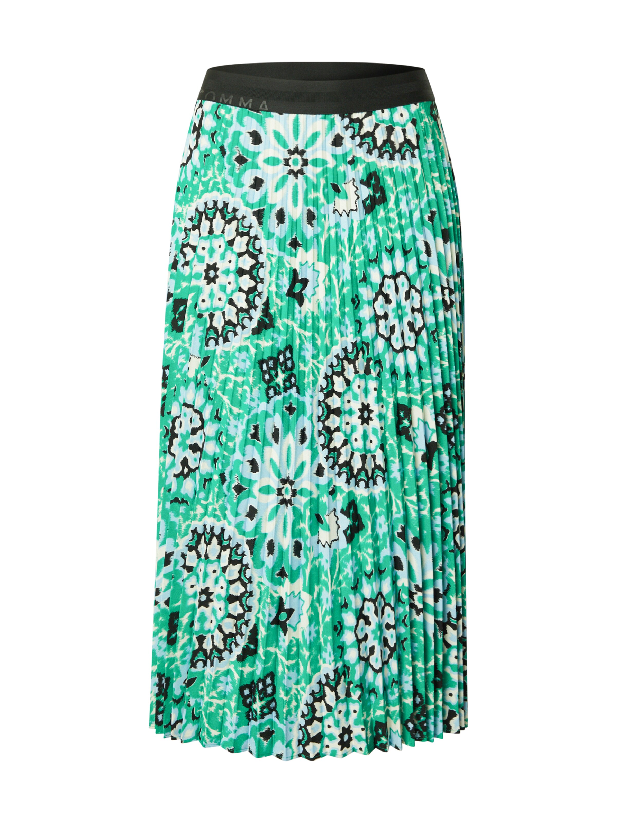 Jupe COMMA en vert : devant