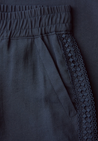 STREET ONE Loose fit Pants in Blue