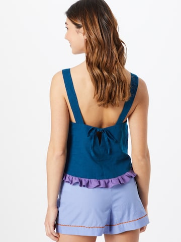 Chemise de nuit 'KARLA' Dora Larsen en bleu