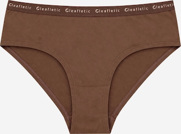 LEAFLETIC Panty in Brown: front