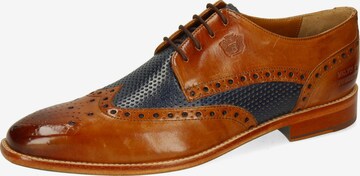 MELVIN & HAMILTON Lace-Up Shoes 'Martin' in Brown: front