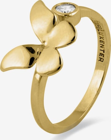 Luxenter Ring 'Azayn' in Goud: voorkant