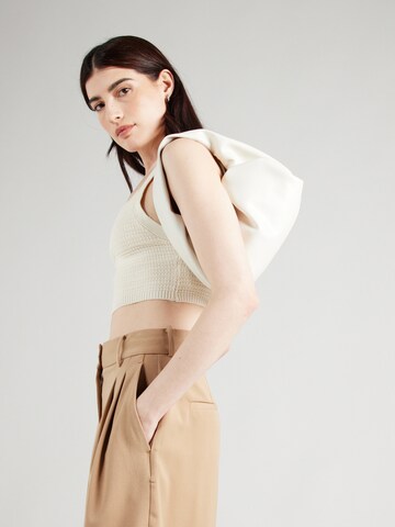 ABOUT YOU Top 'Cara' in Beige: voorkant