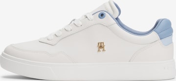 Baskets basses 'ESSENTIAL' TOMMY HILFIGER en beige : devant