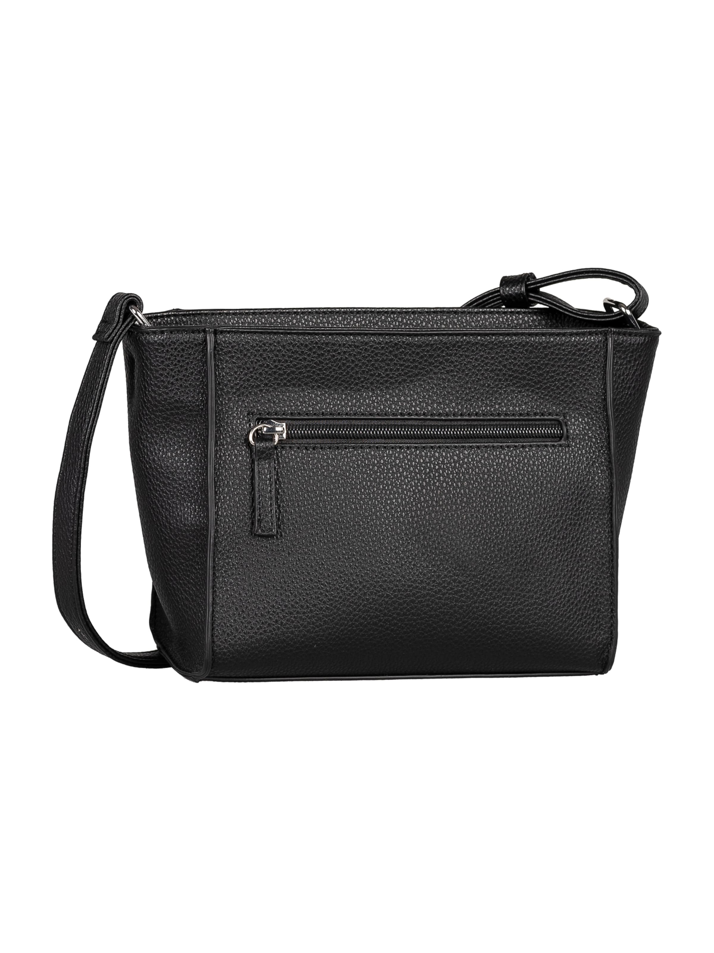 TOM TAILOR - Bolso de hombro 'Eliora' en negro