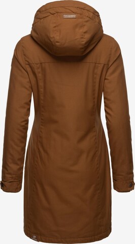 Manteau fonctionnel 'Jannisa' Ragwear en marron